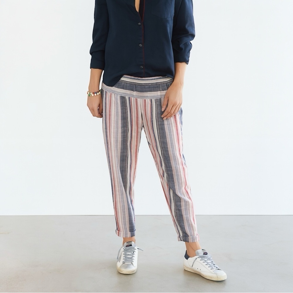 XIRENA Paige Stripe Linen Pants‎